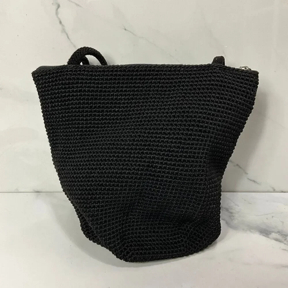THE SAK Woven Hobo Bucket Bag Purse